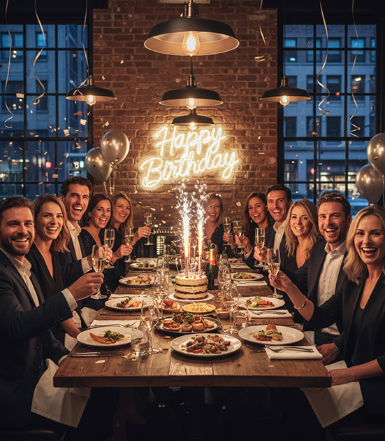 Celebración de Cumpleaños Adultos